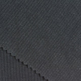 Rib Knit Fabric, 230 gsm, 110 cm — Grey