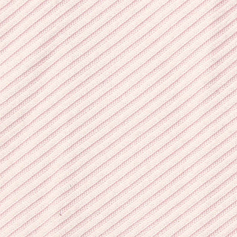Brushed Polyester Stretch Rib Knit Fabric, 270 gsm, 160 cm — Pink