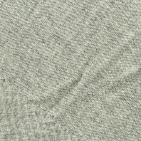 Light Grey Heathered-Marl Jersey Knit, Viscose, 230 gsm