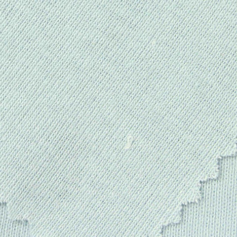 100% Cotton Rib Knit Fabric, 165 gsm, 170 cm — Blue