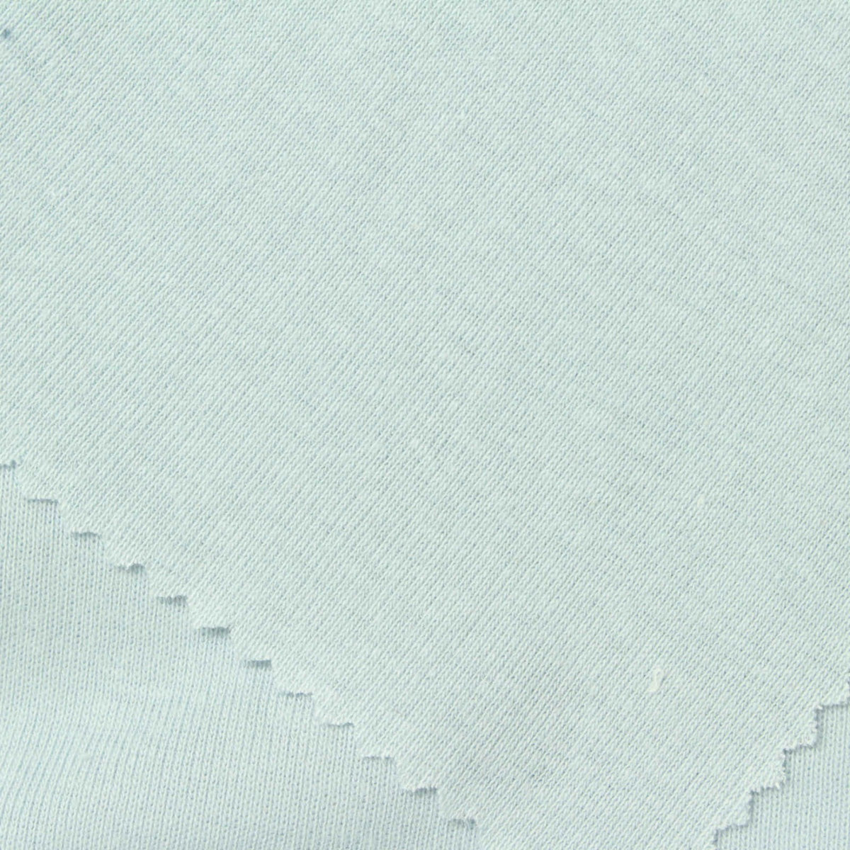 100% Cotton Rib Knit Fabric, 165 gsm, 170 cm — Blue