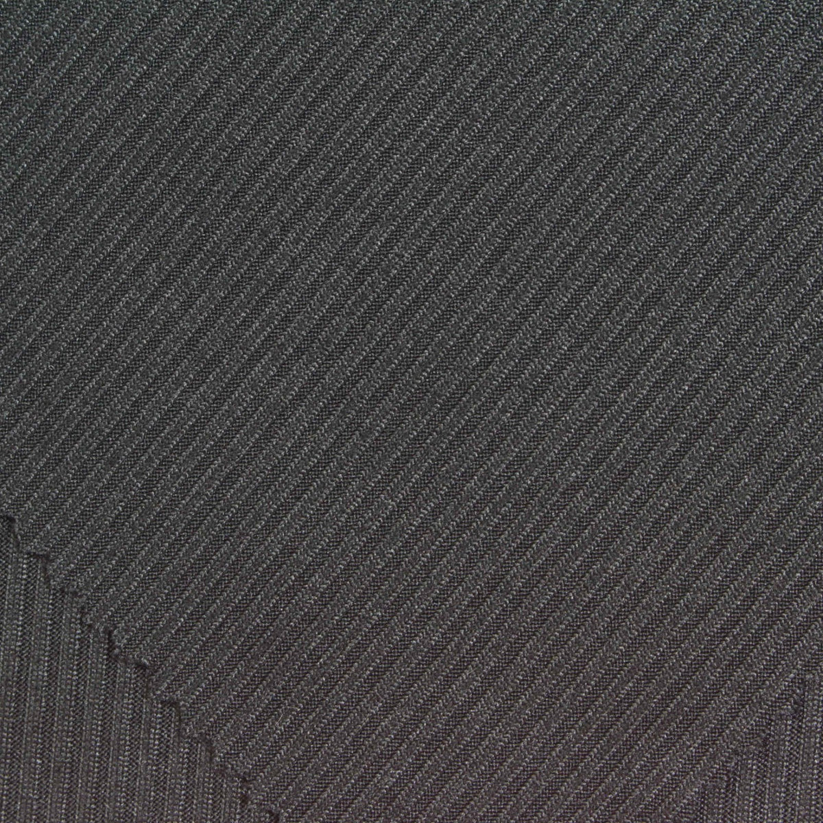 Brushed Polyester Stretch Rib Knit Fabric, 220 gsm, 165 cm — Grey