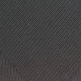 Brushed Polyester Stretch Rib Knit Fabric, 220 gsm, 165 cm — Grey