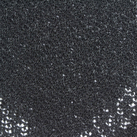 Dark Grey Marl Chunky Knit, 190 gsm