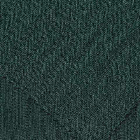 Brushed Polyester Stretch Milk Silk Knit Fabric, 200 gsm, 150 cm — Green