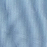 Dark Blue Stripes Rib Knit, Polyester
