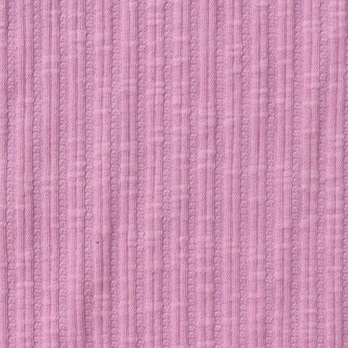 Jacquard Cotton Polyester Knit Fabric, 260 gsm, 140 cm — Purple