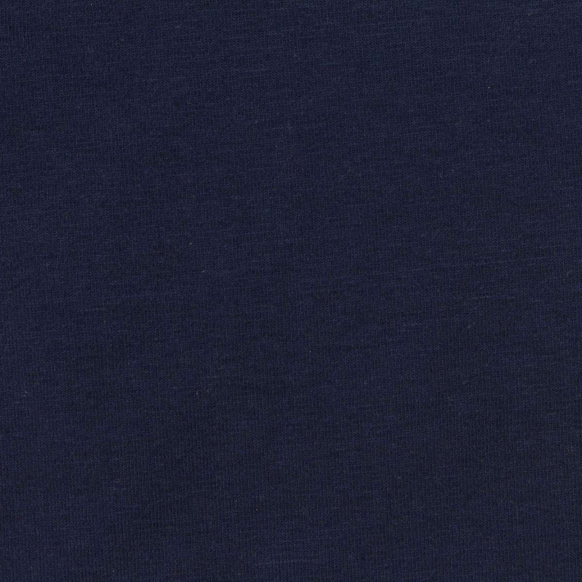 Cotton Stretch Jersey Knit Fabric, 235 gsm, 180 cm — Navy