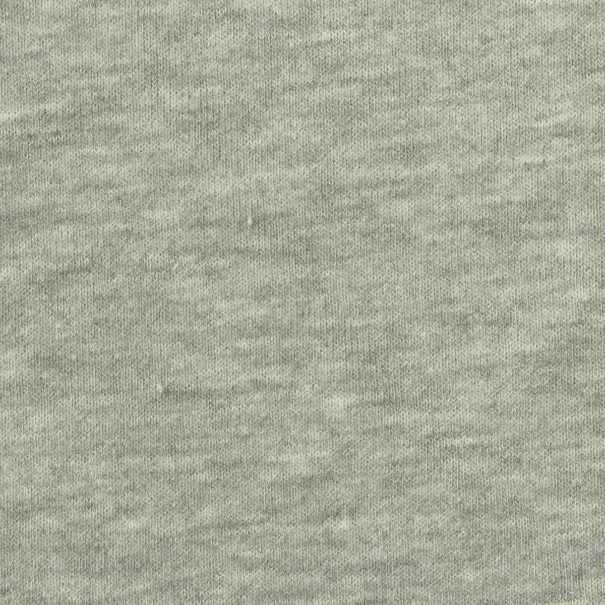 Light Grey Heathered-Marl French Terry, Poly-Cotton, 310 gsm