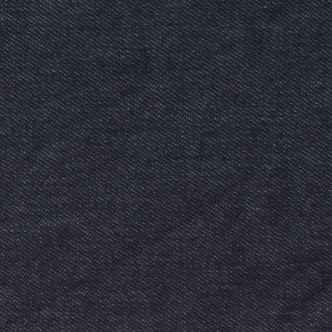 Dark Blue Marl Denim, Poly-Cotton