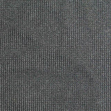 100% Polyester Rib Knit Fabric, 210 gsm, 170 cm — Grey — texture