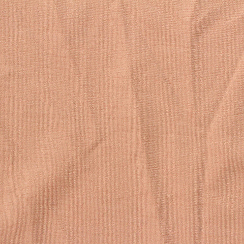 Polyester Stretch Jersey Knit Fabric, 140 gsm, 170 cm — Beige