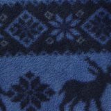 Blue Geometric Fleece, Polyester