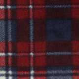 Red Plaid Fleece, Polyester
