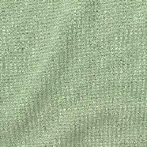 Brushed Polyester Stretch Milk Silk Knit Fabric, 170 gsm, 175 cm — Green