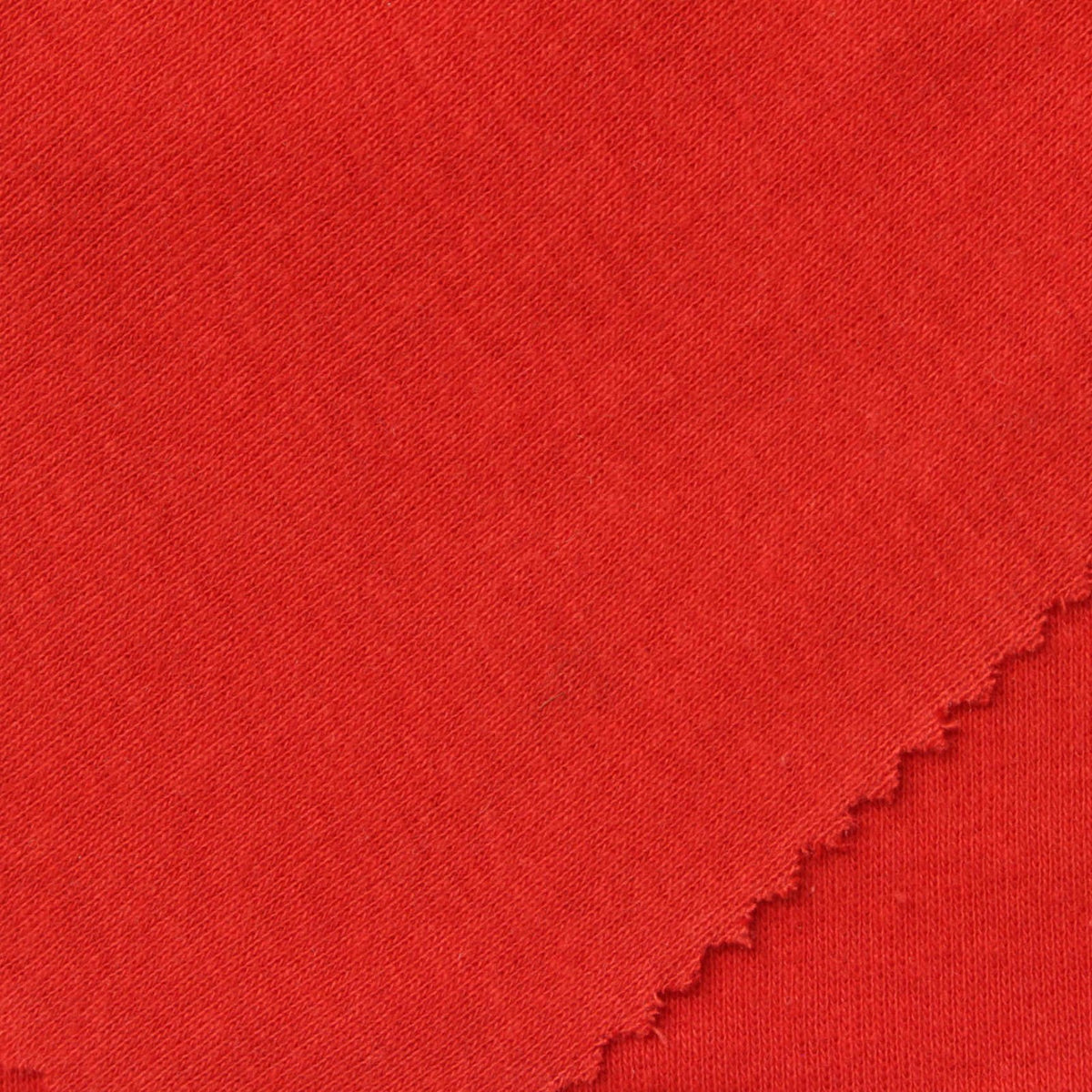 100% Cotton Rib Knit Fabric, 190 gsm, 160 cm — Red