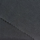 Rib Knit Fabric, 250 gsm, 120 cm — Grey