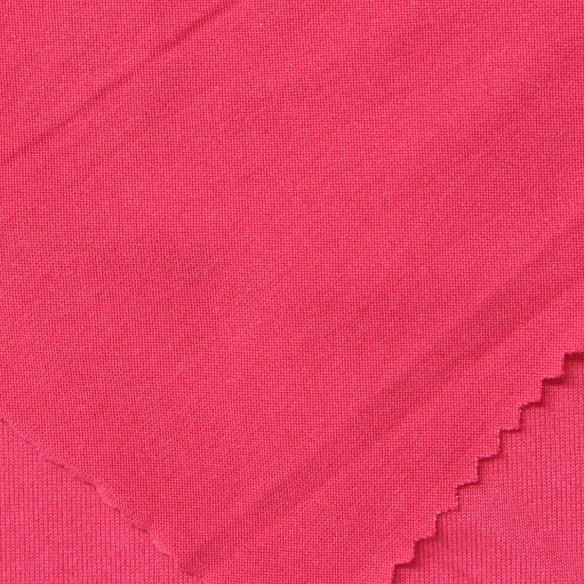 Brushed Polyester Stretch Milk Silk Knit Fabric, 160 gsm, 160 cm — Pink
