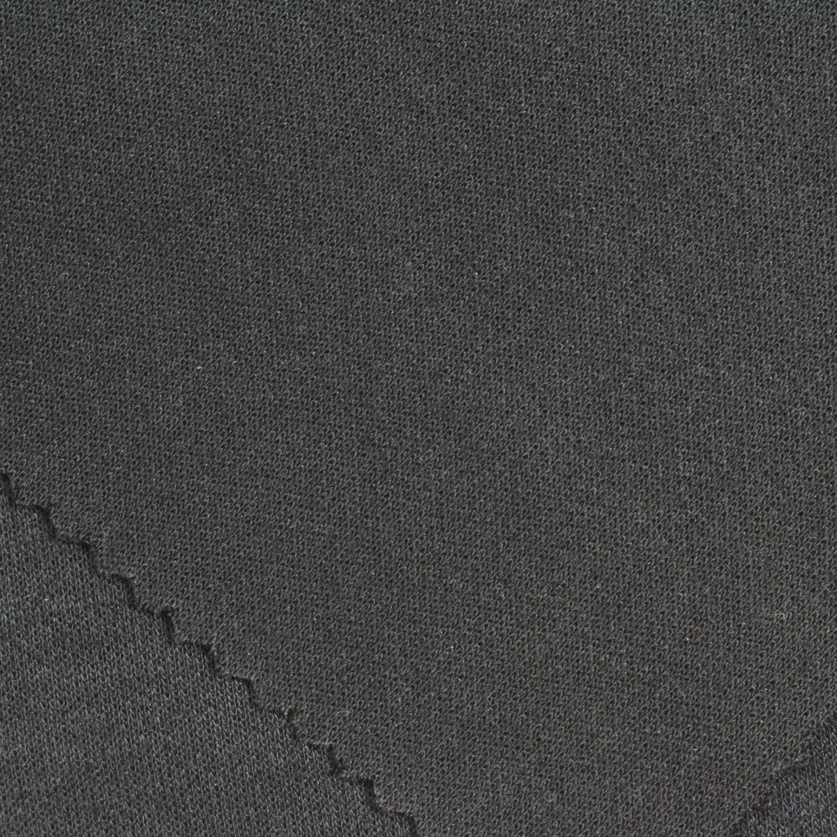 Polyester Scuba Knit Fabric, 280 gsm, 160 cm — Grey