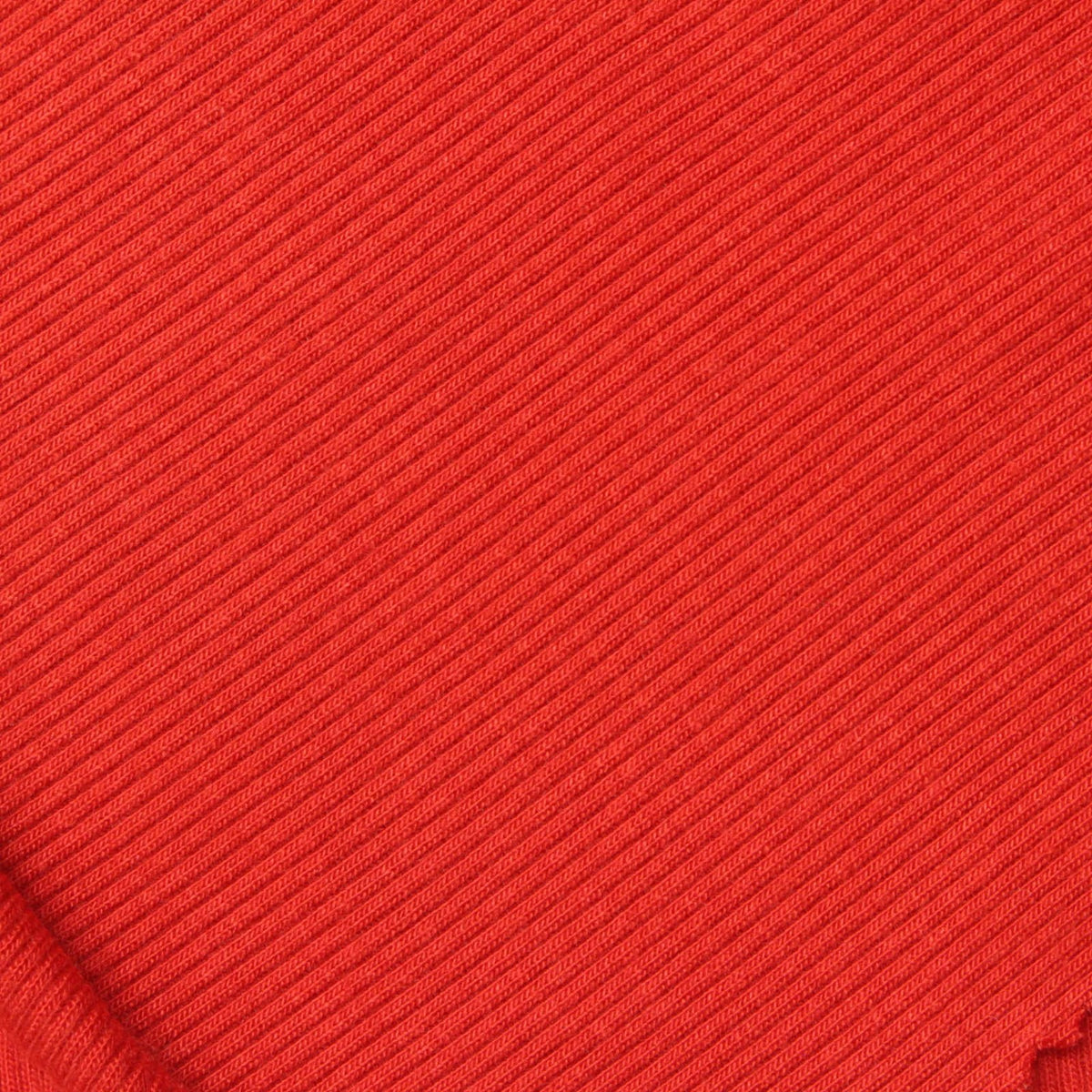 Viscose Stretch Rib Knit Fabric, 320 gsm, 120 cm — Red