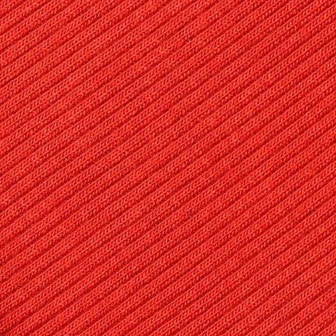 Viscose Stretch Rib Knit Fabric, 320 gsm, 120 cm — Red