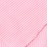 Rib Knit Fabric, 240 gsm, 110 cm — Pink