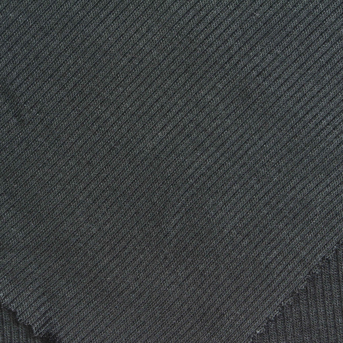 Viscose Stretch Rib Knit Fabric, 225 gsm, 130 cm — Grey