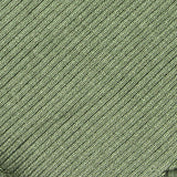 Viscose Stretch Rib Knit Fabric, 270 gsm, 120 cm — Green — texture