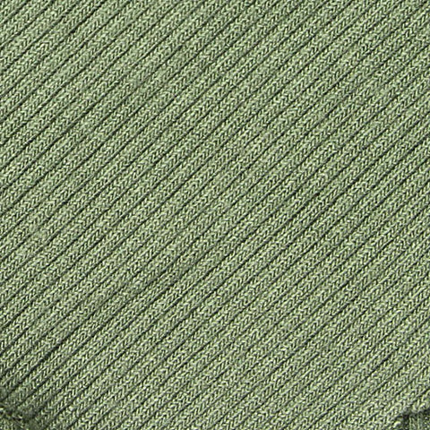 Viscose Stretch Rib Knit Fabric, 270 gsm, 120 cm — Green, ref EF-249216