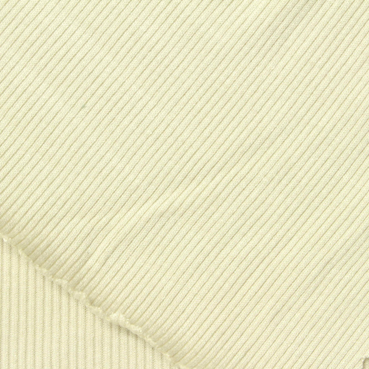 Viscose Stretch Rib Knit Fabric, 270 gsm, 120 cm — Yellow, ref EF-249218