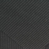 Rib Knit Fabric, 260 gsm, 110 cm — Grey
