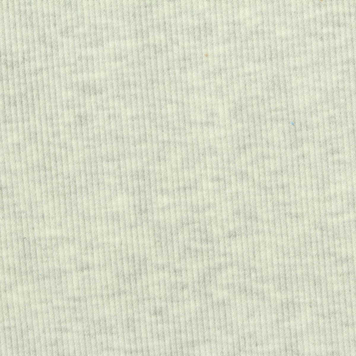 Heather Grey Marl Rib Knit, Poly-Cotton, 370 gsm
