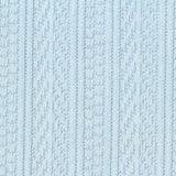 Jacquard Polyester Stretch Knit Fabric, 290 gsm, 165 cm — Blue