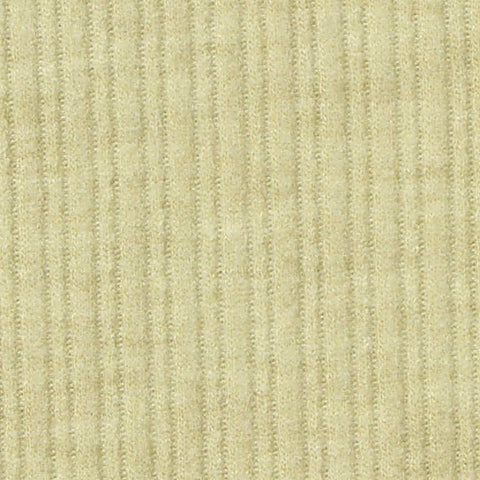 Pale Sage Stripe Rib Knit, Polyester