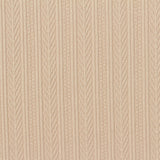 Beige Vertical-Stripe Jacquard, Polyester