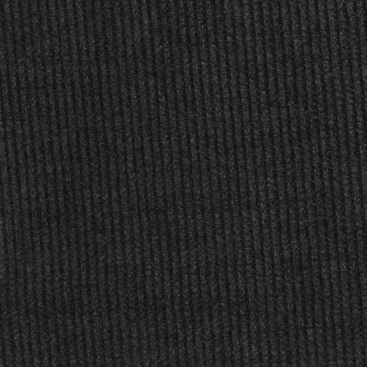 Polyester Stretch Knit Fabric, 310 gsm, 185 cm — Black