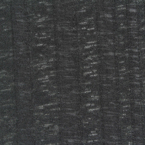 Dark Grey Heather Rib Knit, Polyester, 155 gsm