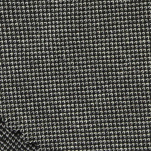 Black Houndstooth Piqué Knit, Poly-Viscose