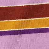 Light Purple Horizontal-Stripe Jersey Knit, Poly-Viscose — texture