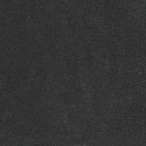 Polyester Stretch Jersey Knit Fabric, 180 gsm, 180 cm — Black, ref EF-249365