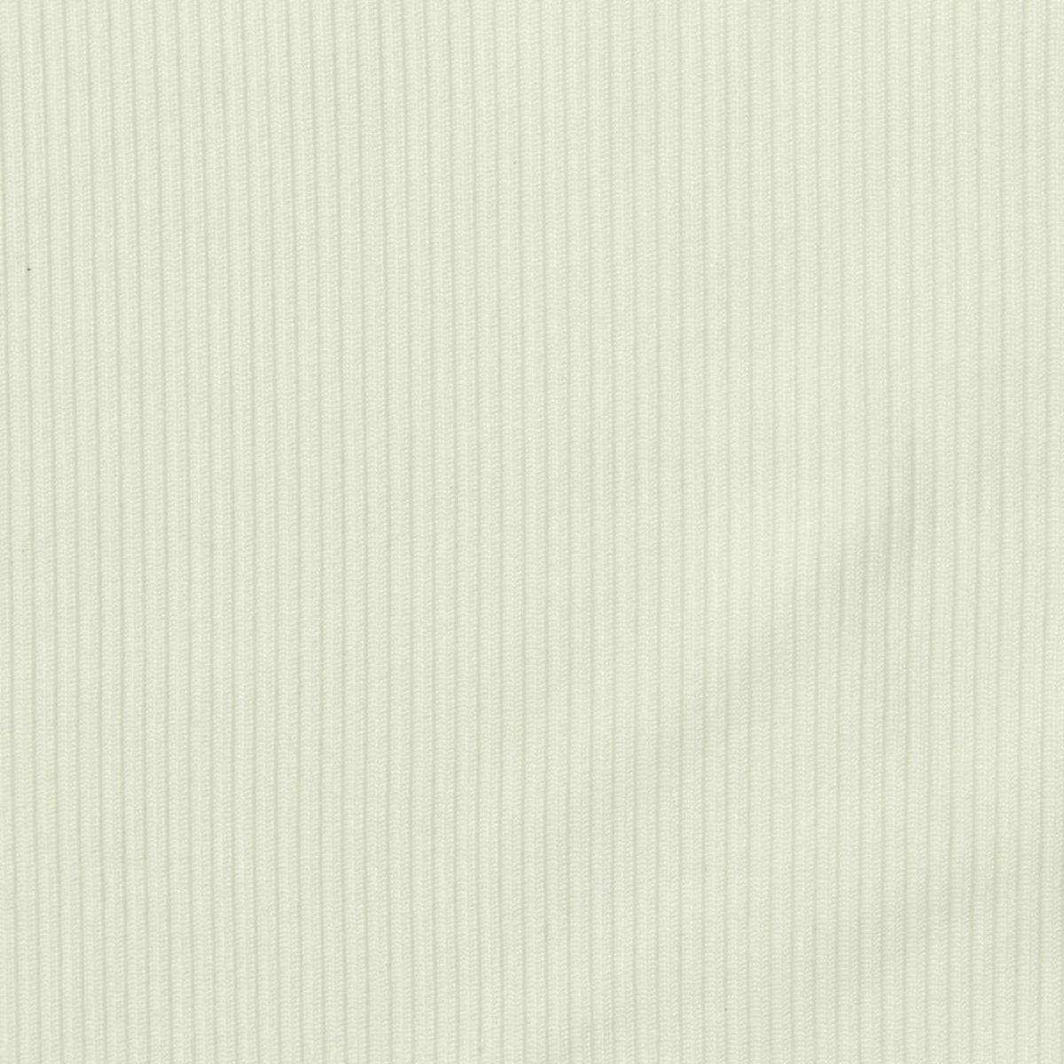 Polyester Stretch Rib Knit Fabric, 260 gsm, 150 cm — White, ref EF-249370