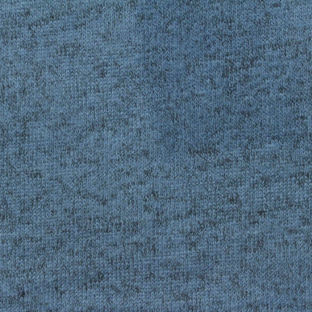 Blue Marl Chunky Knit, Viscose-Poly, 240 gsm