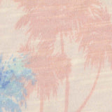 Peach Palm Jersey Knit, Cotton — texture