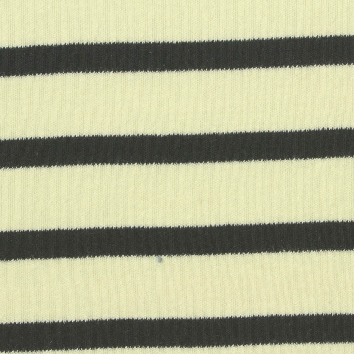 Dark Grey Horizontal-Stripe Interlock Knit, Cotton
