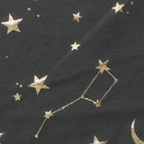 Gold Stars Jersey Knit, Cotton