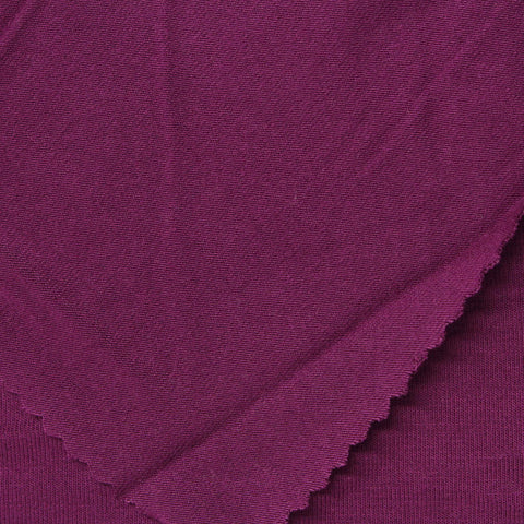 Viscose Stretch Jersey Knit Fabric, 240 gsm, 165 cm — Purple