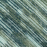 Green Marled-Stripe Chunky Knit, Viscose-Poly — texture