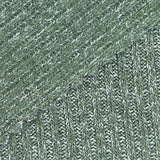 Green Marl Rib Knit, Viscose-Poly — texture