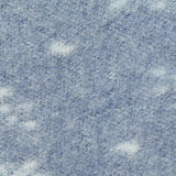 White Geometric Fleece, Polyester — texture