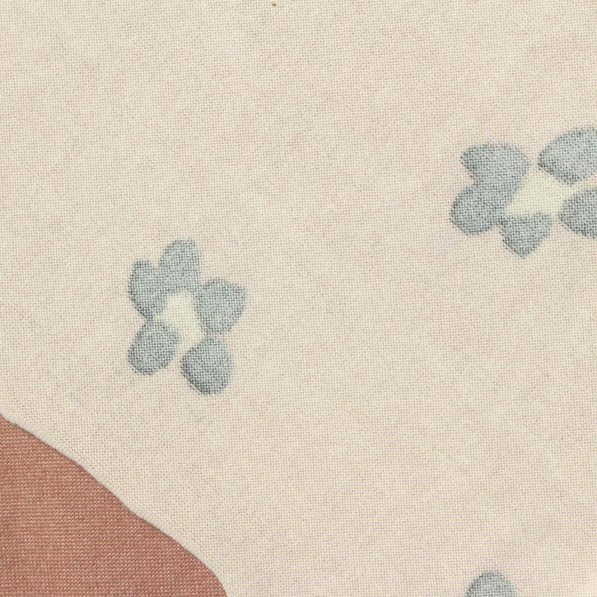 Light Blue Floral Milk Silk Knit, Polyester